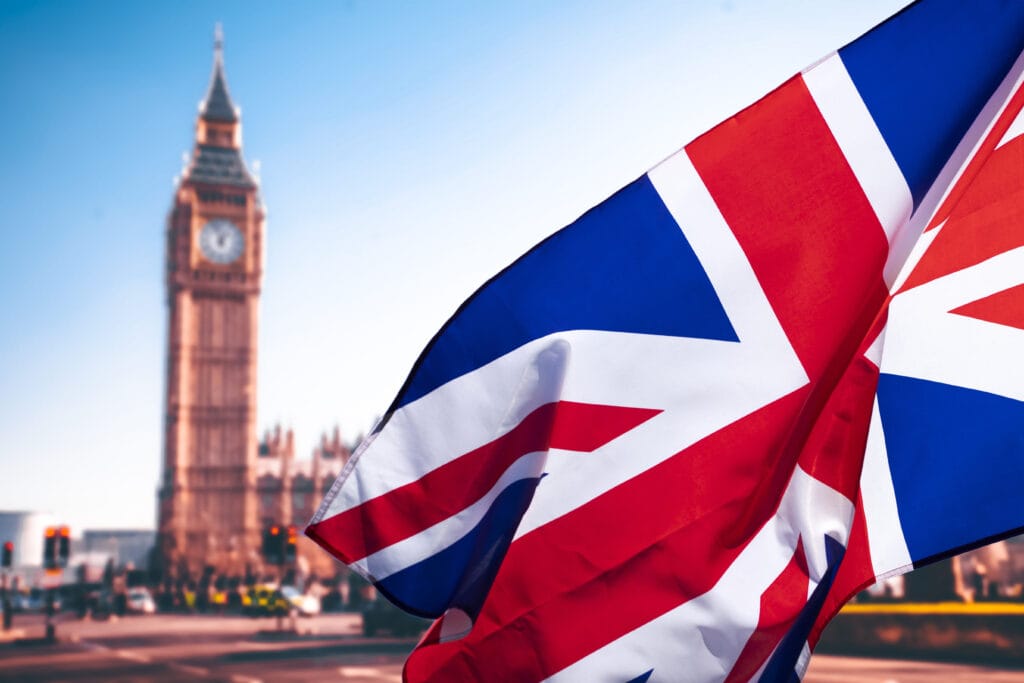 Bandera uk viajar