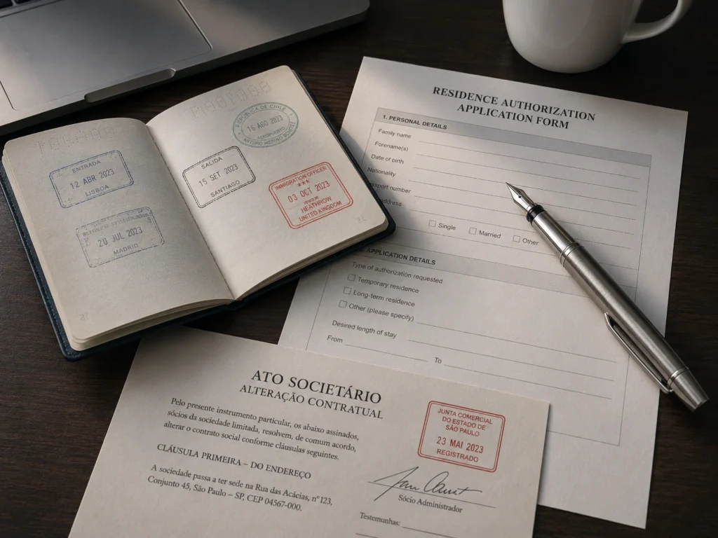 Documents Required for an Executive Visa and Residence Permit in Brazil International Executive Transfers: Management Visa and Residence Permit
